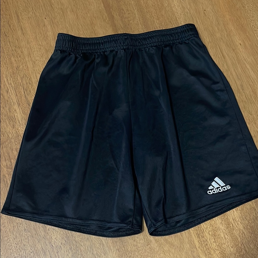 Adidas Youth 11/12 Black Athletic Shorts